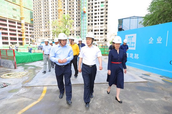西城区领导调研华嘉、广安一期、大吉片项目 西城区领导调研华嘉、广安一期、大吉片项目